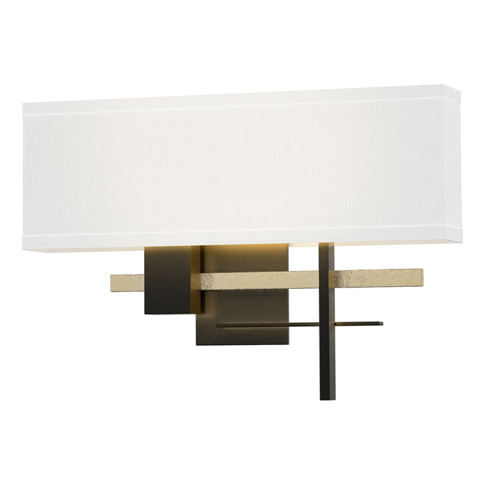 Hubbardton Forge 206350-SKT-10-86-SF1606 LED Wall Sconce, Black