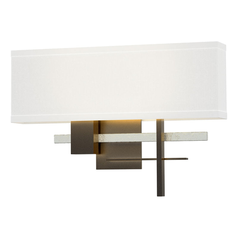 Hubbardton Forge 206350-SKT-14-82-SF1606 LED Wall Sconce, Oil Rubbed Bronze