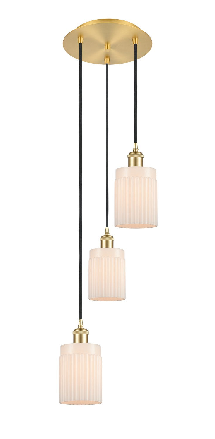 Innovations 113B-3P-SG-G341 LED Pendant, Satin Gold