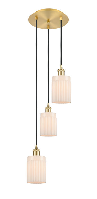 Innovations 113B-3P-SG-G341 LED Pendant, Satin Gold