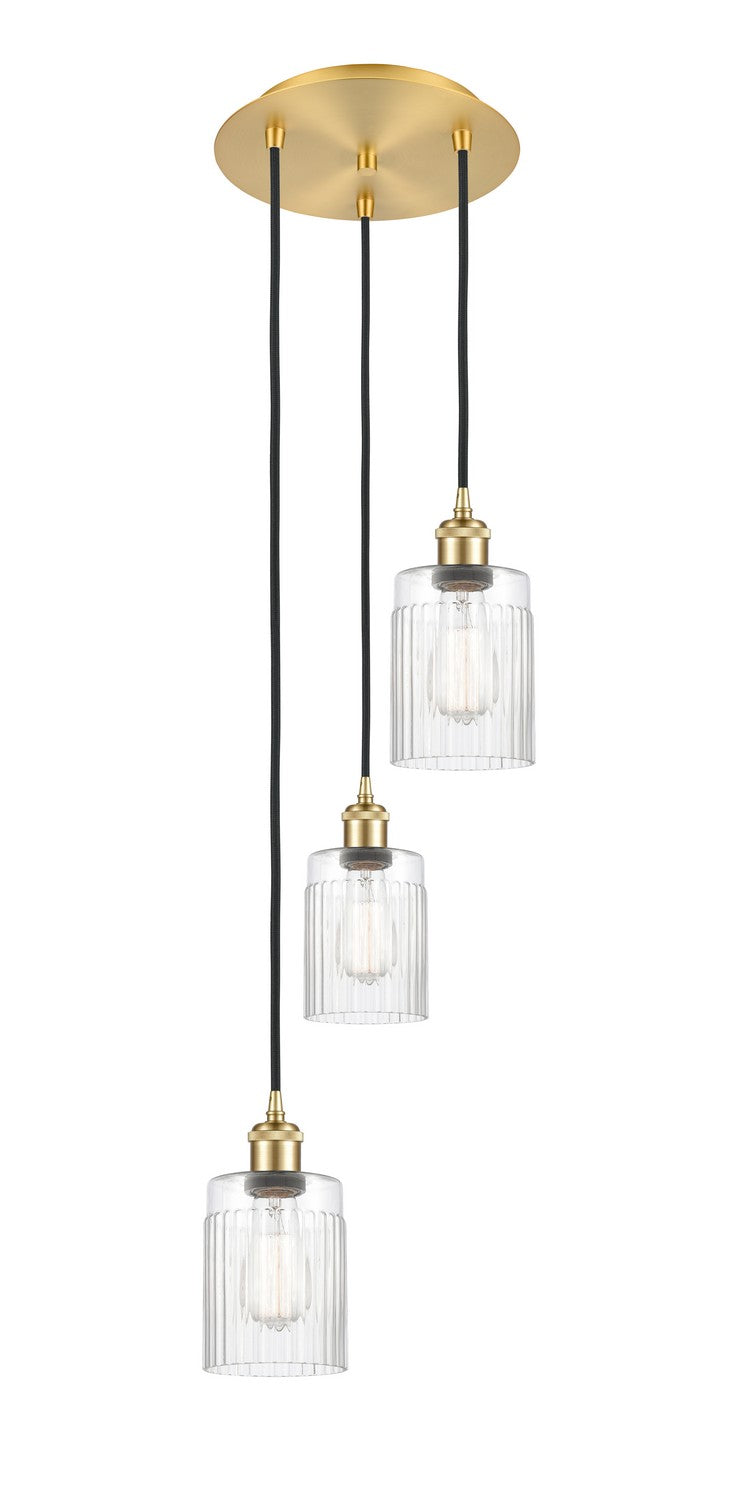 Innovations 113B-3P-SG-G342 LED Pendant, Satin Gold