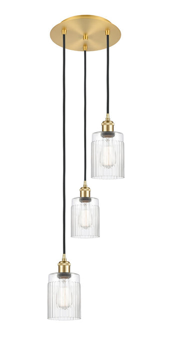 Innovations 113B-3P-SG-G342 LED Pendant, Satin Gold