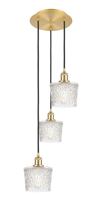 Innovations 113B-3P-SG-G402 LED Pendant, Satin Gold