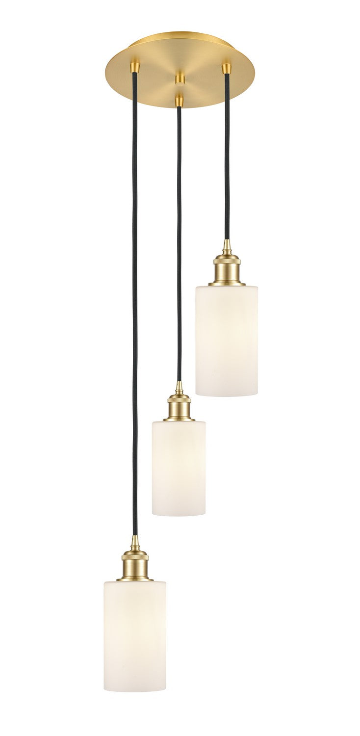 Innovations 113B-3P-SG-G801 LED Pendant, Satin Gold