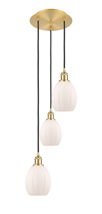 Innovations 113B-3P-SG-G81 LED Pendant, Satin Gold