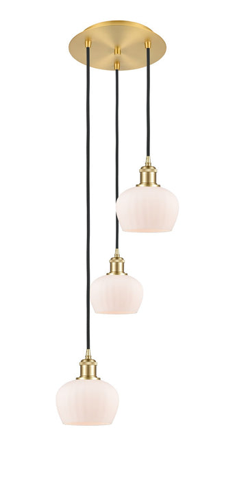 Innovations 113B-3P-SG-G91 LED Pendant, Satin Gold