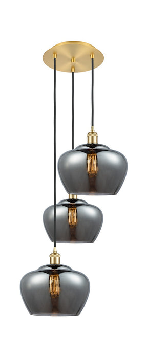 Innovations 113B-3P-SG-G93-L LED Pendant, Satin Gold
