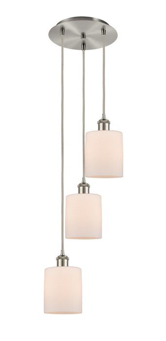 Innovations 113B-3P-SN-G111 LED Pendant, Brushed Satin Nickel
