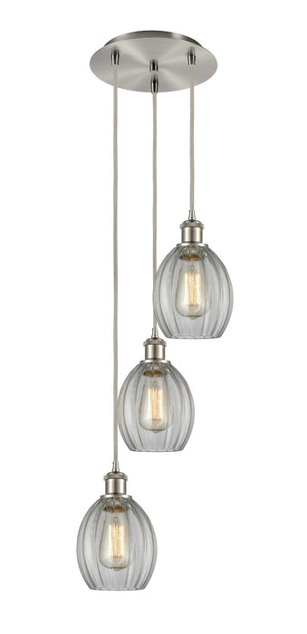 Innovations 113B-3P-SN-G82 LED Pendant, Brushed Satin Nickel