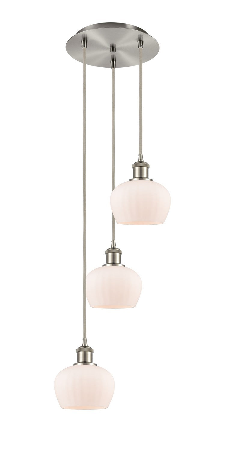 Innovations 113B-3P-SN-G91 LED Pendant, Brushed Satin Nickel