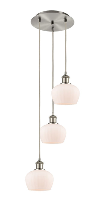 Innovations 113B-3P-SN-G91 LED Pendant, Brushed Satin Nickel