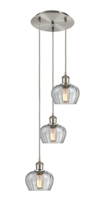 Innovations 113B-3P-SN-G92 LED Pendant, Brushed Satin Nickel