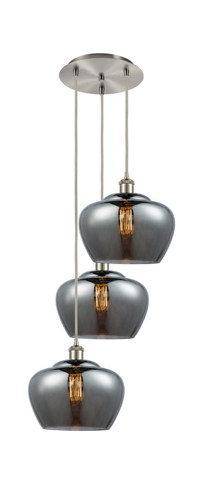 Innovations 113B-3P-SN-G93-L LED Pendant, Brushed Satin Nickel
