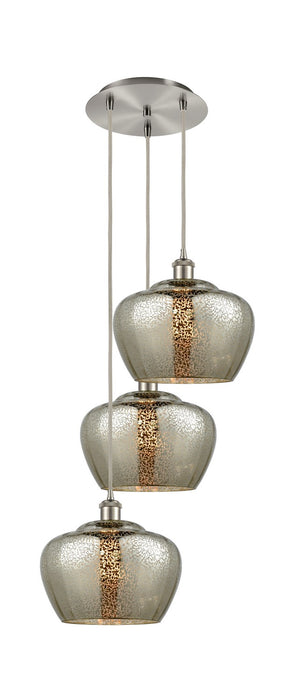 Innovations 113B-3P-SN-G96-L LED Pendant, Brushed Satin Nickel