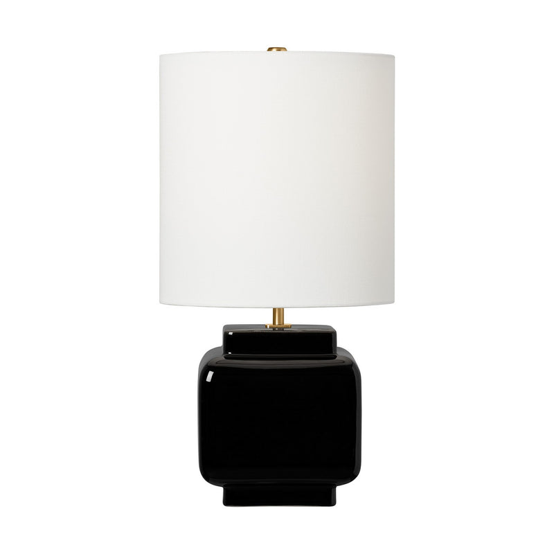 Visual Comfort Studio KST1161CBK1 One Light Table Lamp, Black