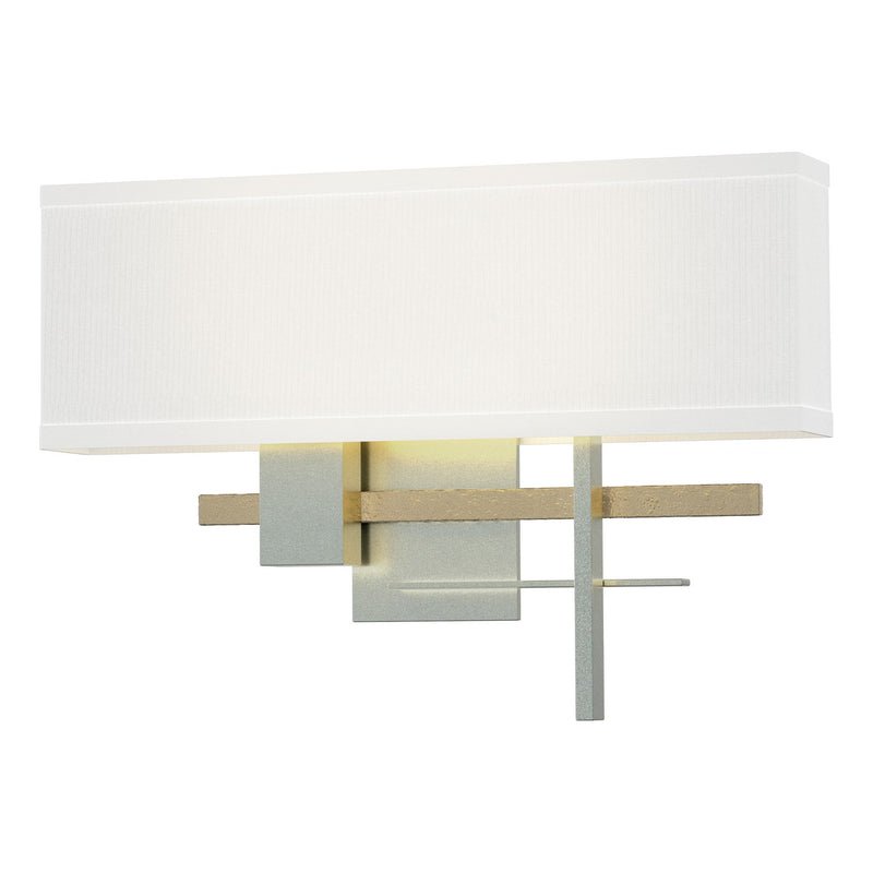 Hubbardton Forge 206350-SKT-82-84-SF1606 LED Wall Sconce, Vintage Platinum