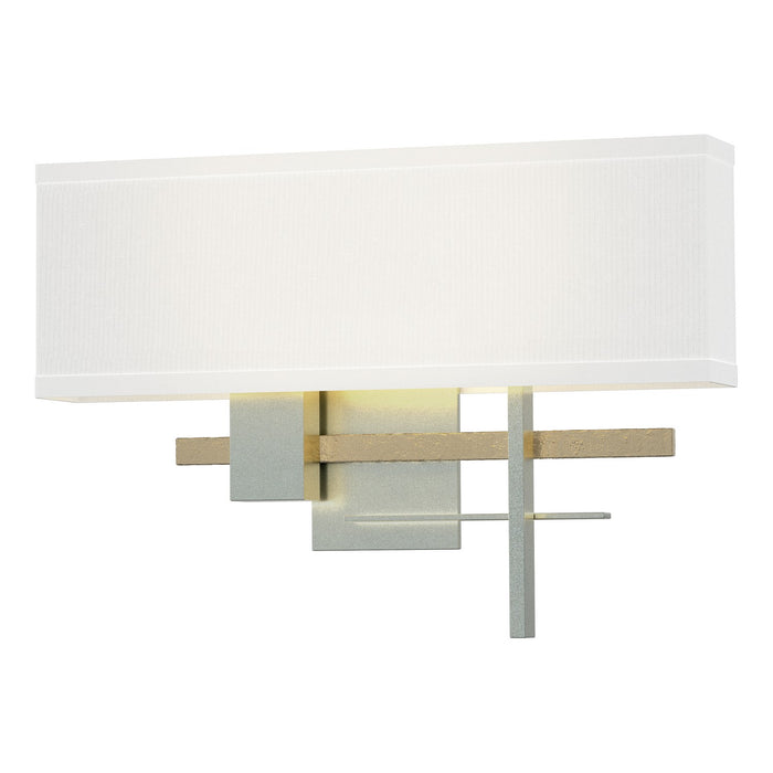 Hubbardton Forge 206350-SKT-82-84-SF1606 LED Wall Sconce, Vintage Platinum