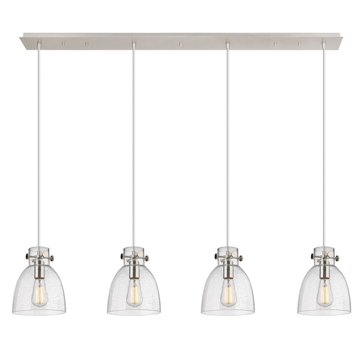 Innovations 124-410-1PS-PN-G412-8SDY One Light Linear Pendant, Polished Nickel
