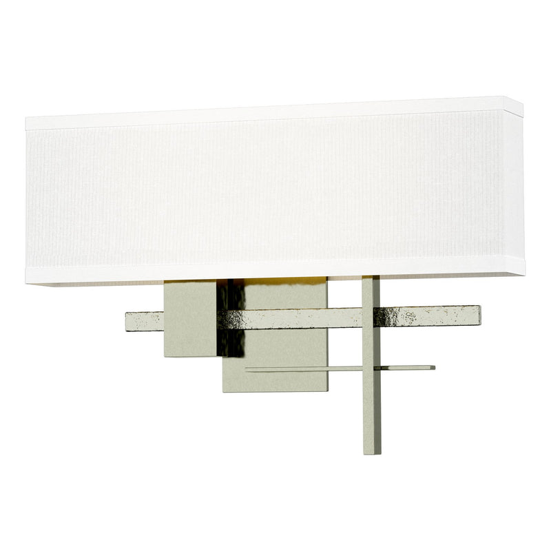 Hubbardton Forge 206350-SKT-85-85-SE1606 LED Wall Sconce, Sterling