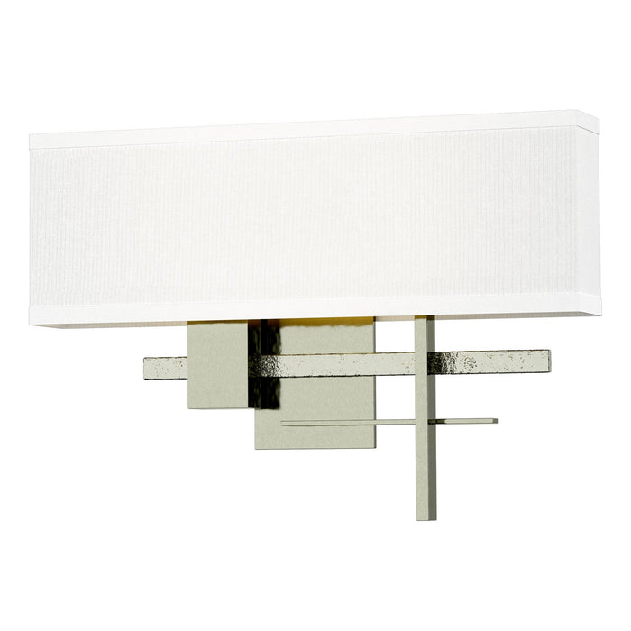 Hubbardton Forge 206350-SKT-85-85-SE1606 LED Wall Sconce, Sterling