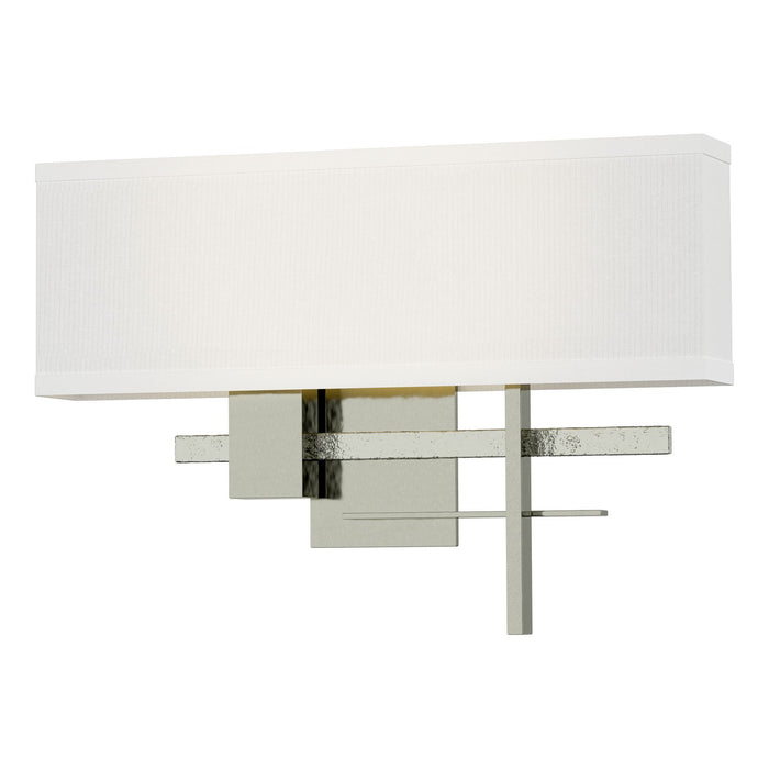 Hubbardton Forge 206350-SKT-85-85-SF1606 LED Wall Sconce, Sterling