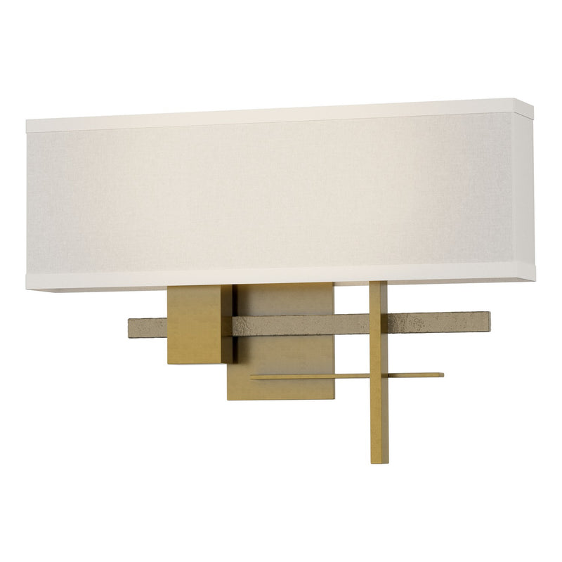 Hubbardton Forge 206350-SKT-86-84-SE1606 LED Wall Sconce, Modern Brass