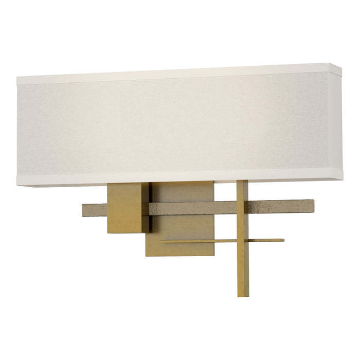 Hubbardton Forge 206350-SKT-86-84-SE1606 LED Wall Sconce, Modern Brass