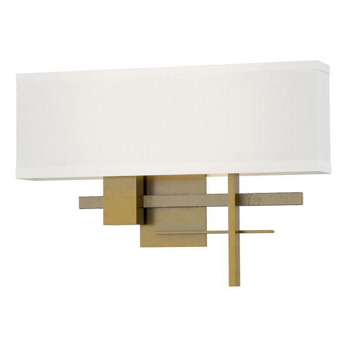 Hubbardton Forge 206350-SKT-86-84-SF1606 LED Wall Sconce, Modern Brass