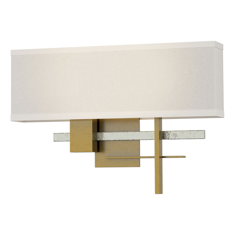 Hubbardton Forge 206350-SKT-86-85-SE1606 LED Wall Sconce, Modern Brass
