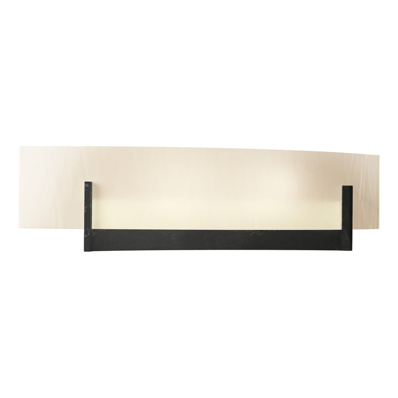 Hubbardton Forge 206401-SKT-10-BB0324 Two Light Wall Sconce, Black