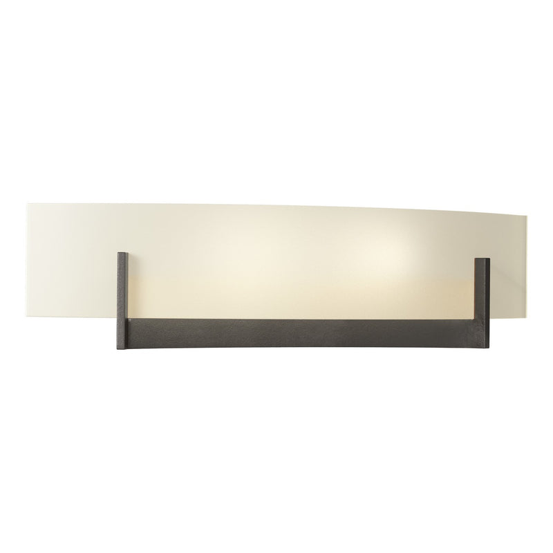 Hubbardton Forge 206401-SKT-14-GG0324 Two Light Wall Sconce, Oil Rubbed Bronze