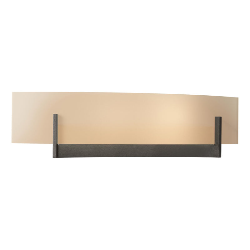 Hubbardton Forge 206401-SKT-14-SS0324 Two Light Wall Sconce, Oil Rubbed Bronze
