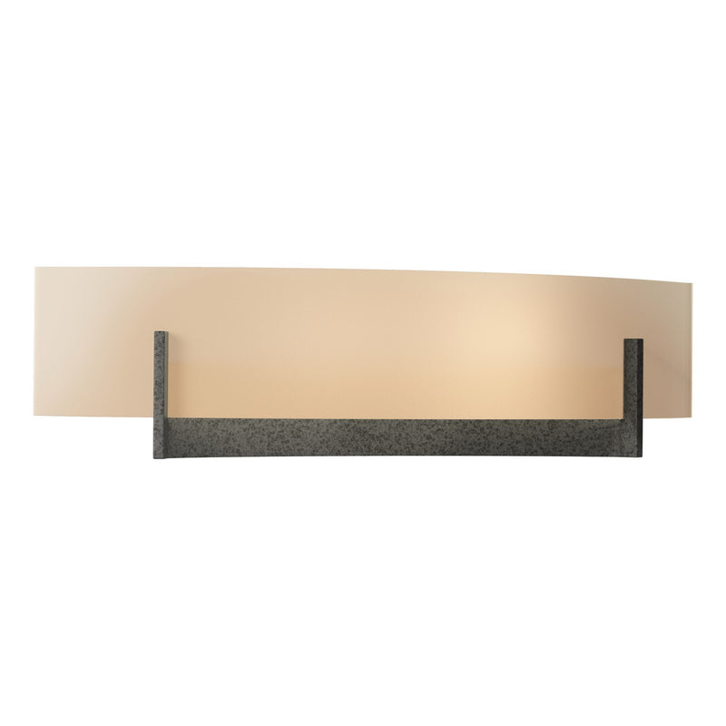 Hubbardton Forge 206401-SKT-20-SS0324 Two Light Wall Sconce, Natural Iron