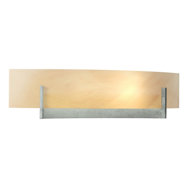 Hubbardton Forge 206401-SKT-82-AA0324 Two Light Wall Sconce, Vintage Platinum