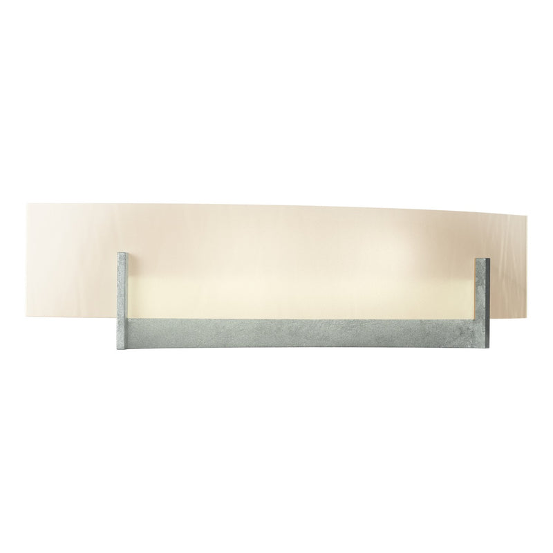 Hubbardton Forge 206401-SKT-82-BB0324 Two Light Wall Sconce, Vintage Platinum