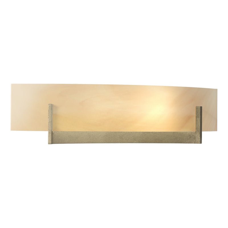 Hubbardton Forge 206401-SKT-84-AA0324 Two Light Wall Sconce, Soft Gold