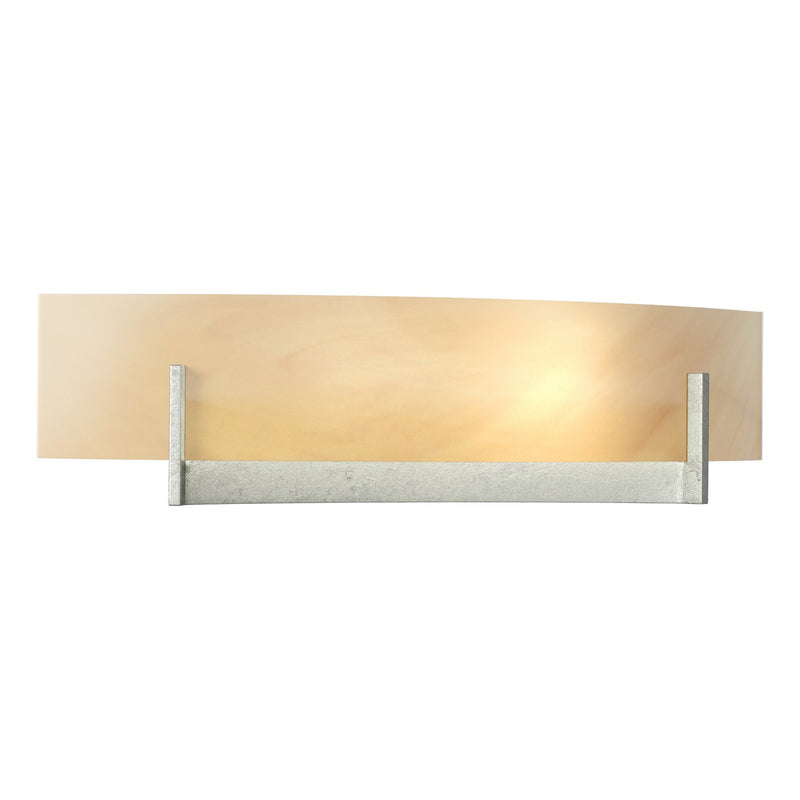 Hubbardton Forge 206401-SKT-85-AA0324 Two Light Wall Sconce, Sterling