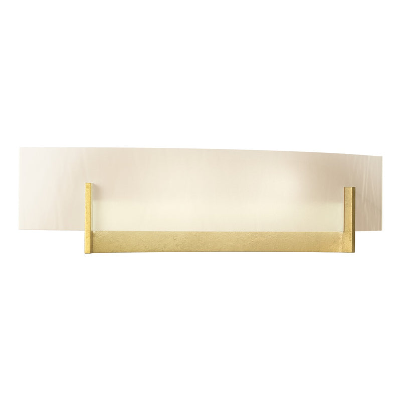 Hubbardton Forge 206401-SKT-86-BB0324 Two Light Wall Sconce, Modern Brass