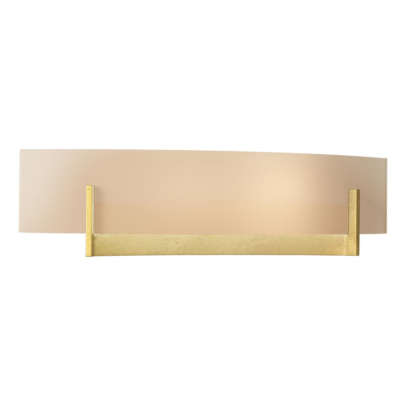 Hubbardton Forge 206401-SKT-86-SS0324 Two Light Wall Sconce, Modern Brass