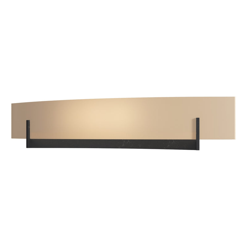 Hubbardton Forge 206410-SKT-10-SS0328 Two Light Wall Sconce, Black