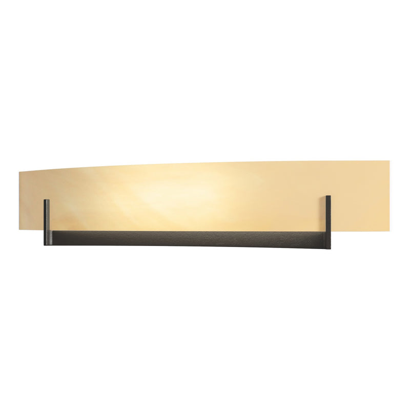 Hubbardton Forge 206410-SKT-14-AA0328 Two Light Wall Sconce, Oil Rubbed Bronze