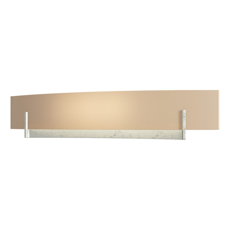 Hubbardton Forge 206410-SKT-85-SS0328 Two Light Wall Sconce, Sterling