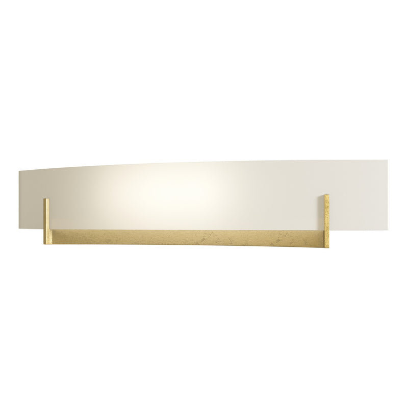 Hubbardton Forge 206410-SKT-86-GG0328 Two Light Wall Sconce, Modern Brass
