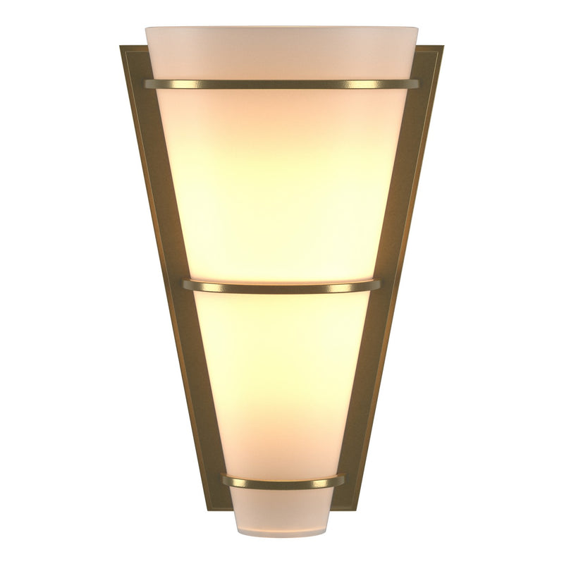 Hubbardton Forge 206551-SKT-86-GG0059 One Light Wall Sconce, Modern Brass
