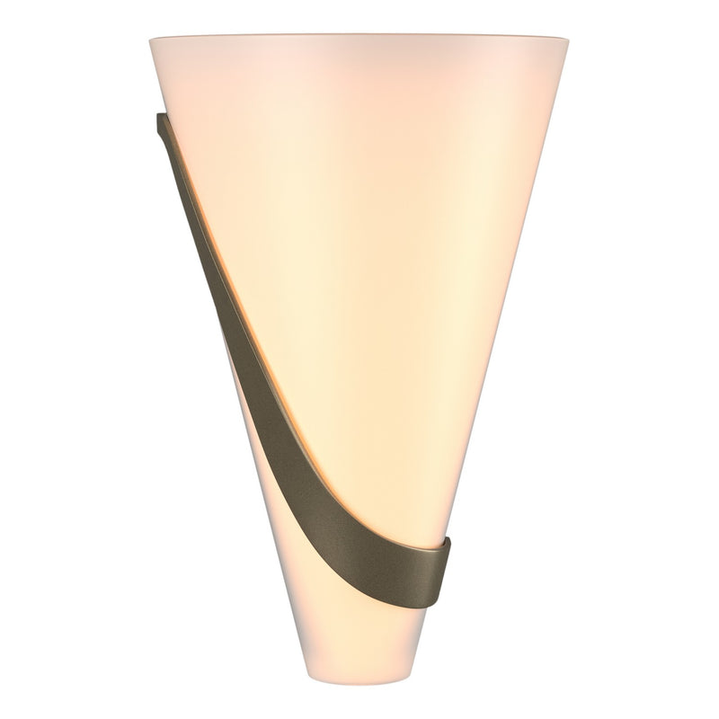 Hubbardton Forge 206563-SKT-LFT-84-GG0074 Two Light Wall Sconce, Soft Gold
