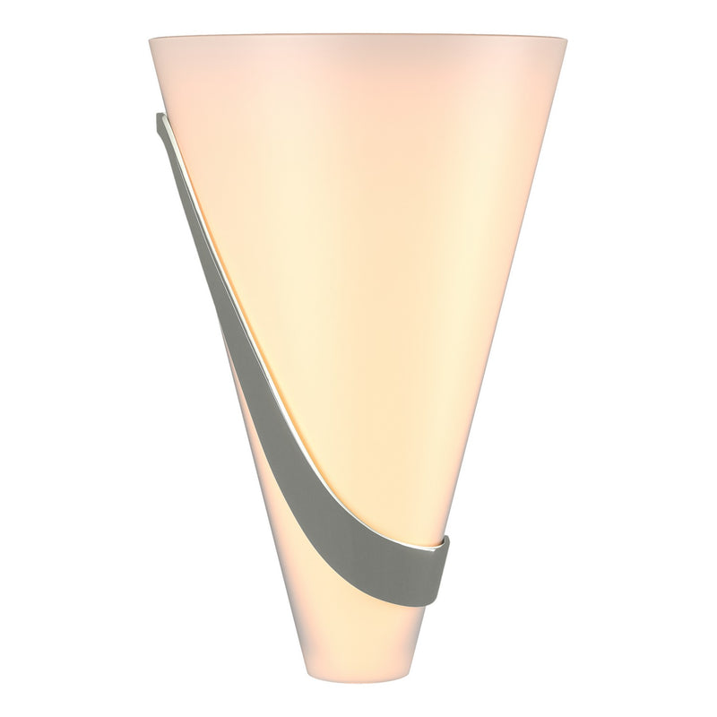 Hubbardton Forge 206563-SKT-LFT-85-GG0074 Two Light Wall Sconce, Sterling