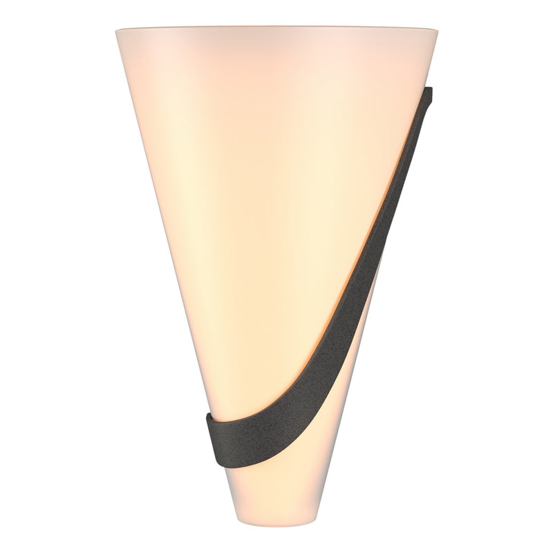 Hubbardton Forge 206563-SKT-RGT-20-GG0074 Two Light Wall Sconce, Natural Iron