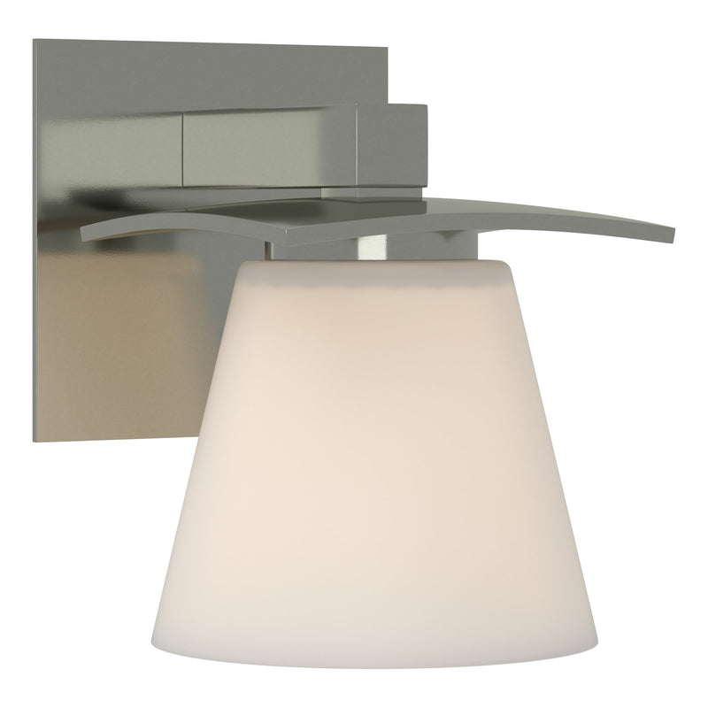 Hubbardton Forge 206601-SKT-85-GG0242 One Light Wall Sconce, Sterling