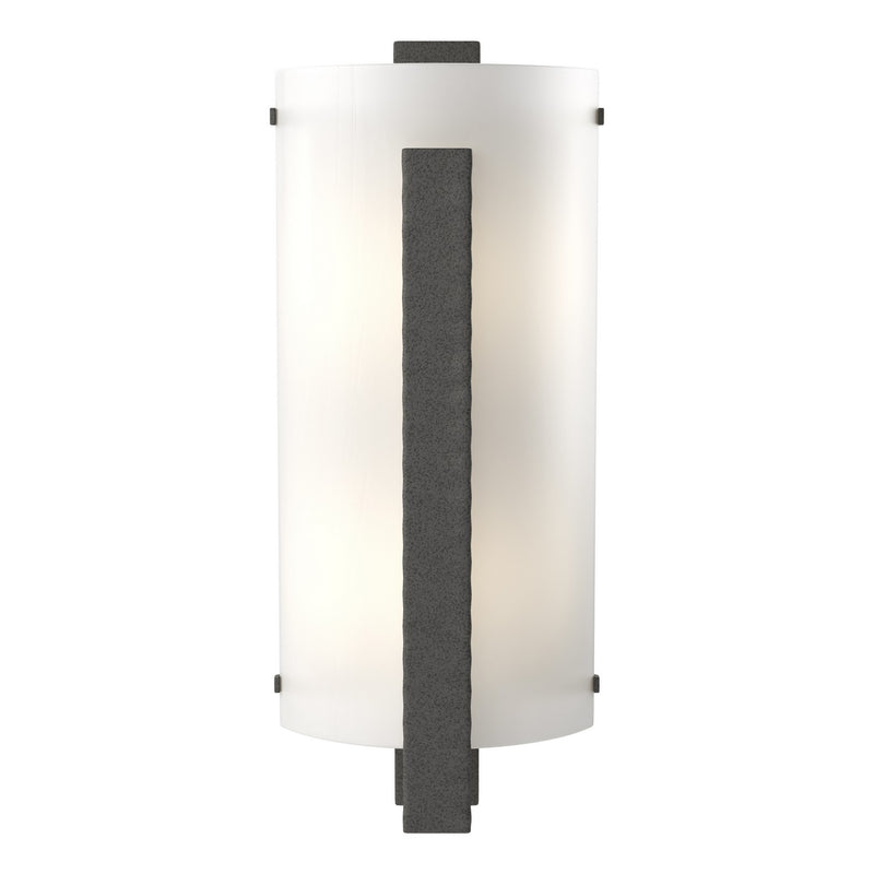 Hubbardton Forge 206729-SKT-20-BB0420 Two Light Wall Sconce, Natural Iron