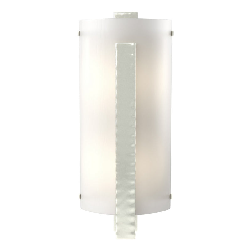 Hubbardton Forge 206729-SKT-85-BB0420 Two Light Wall Sconce, Sterling